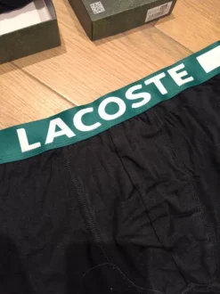 Bokserki męskie 3 sztuki Lacoste