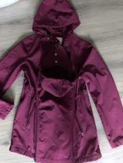 Bonprix parka ciążowa z panelem na dziecko