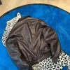 Brown Leather Jacket BDG