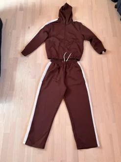 Brune joggingbukser