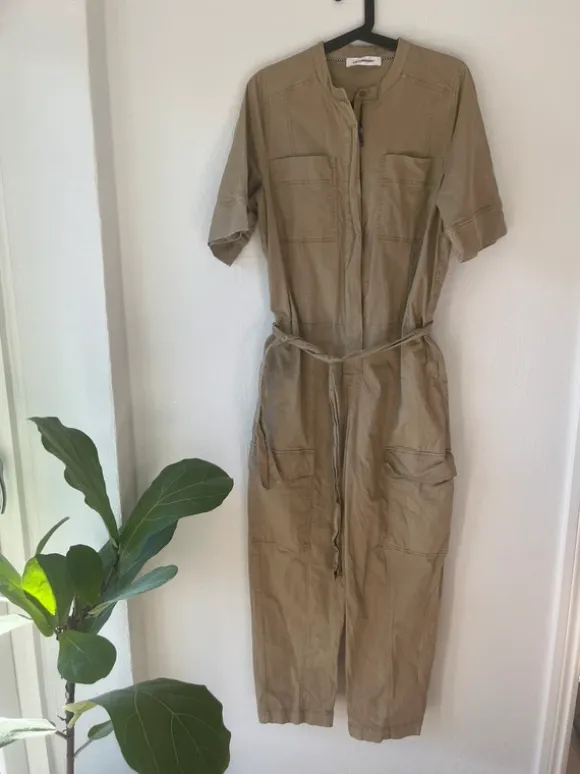 Buksedragt - Co’ couture med lynlås og bånd