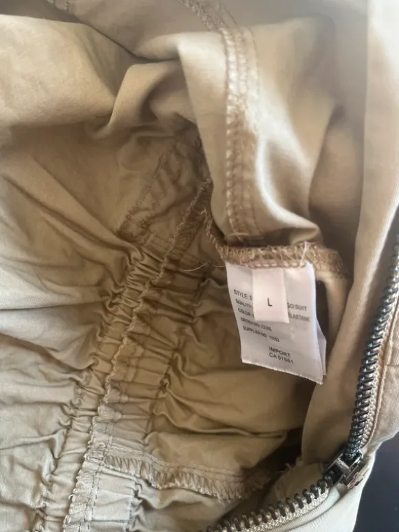 Buksedragt - Co’ couture med lynlås og bånd