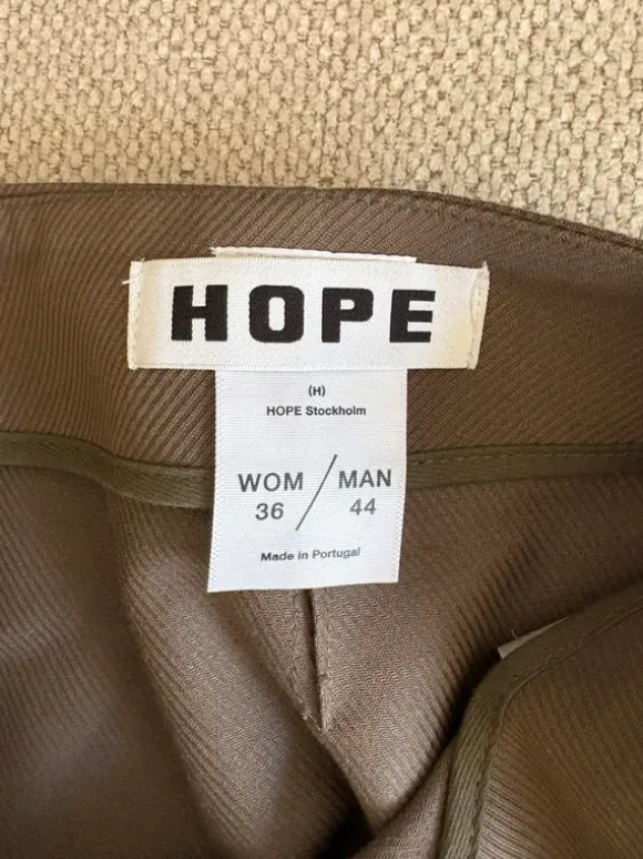 Byxor, Hope, 36, Draw Trousers, Grön