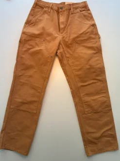 Carhartt B136 Double Front Pants Workwear Brown 32x32