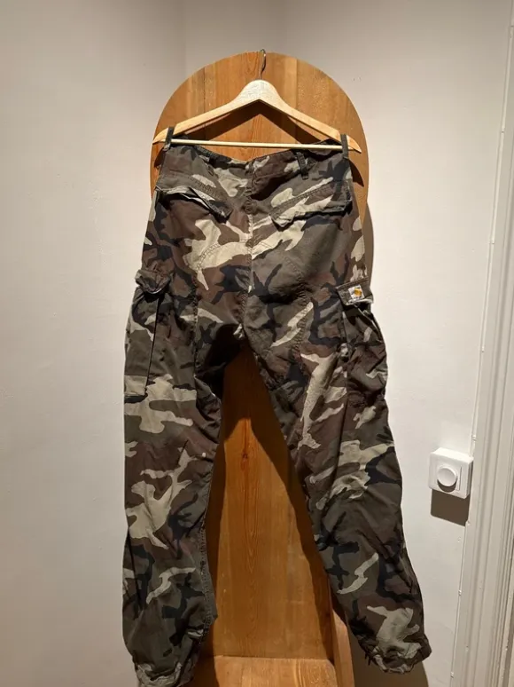 Carhartt Cargo pant in Camo 33x34