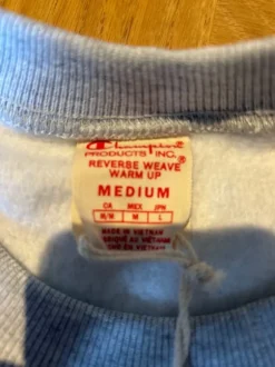 Champion Reverse Weave Crewneck Sweatshirt grå, strl M, oanvänd med tags