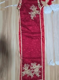 Cheshire New Year Azur Lane Cheongsam Cosplay Strój