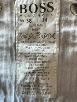 Chinos Boss|Spodnie Hugo Boss Alabama | W38 L34 | Ciemny Brąz / Chocolate