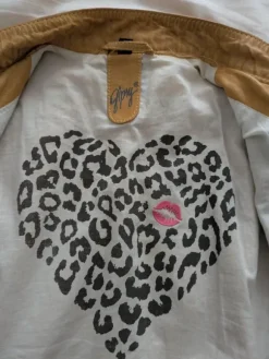 Cool och unik skinnjacka