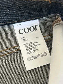 Coor - Rigid semi wide jeans (Indigo) Large
