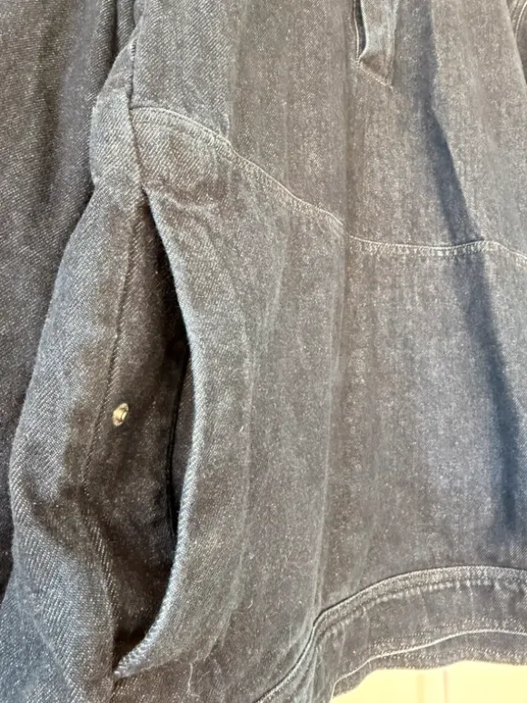 COS Denim Anorak Skjorte – Indigo – str. M