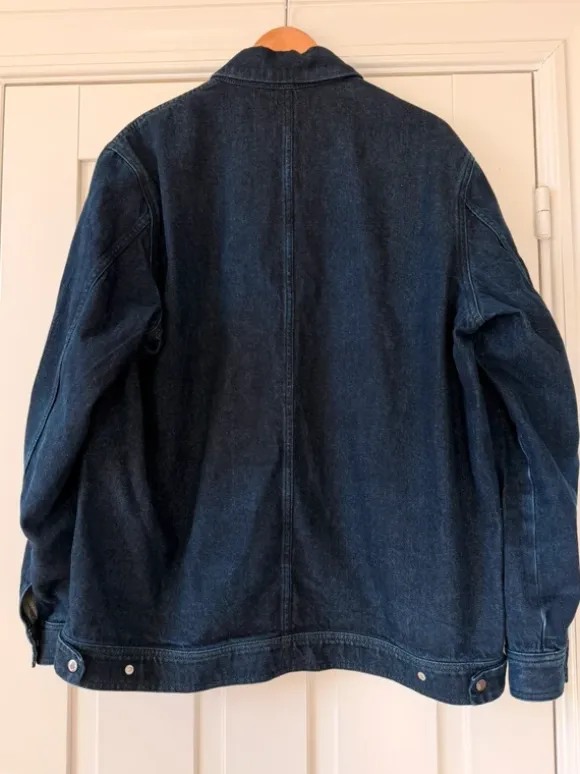COS Denim Anorak Skjorte – Indigo – str. M