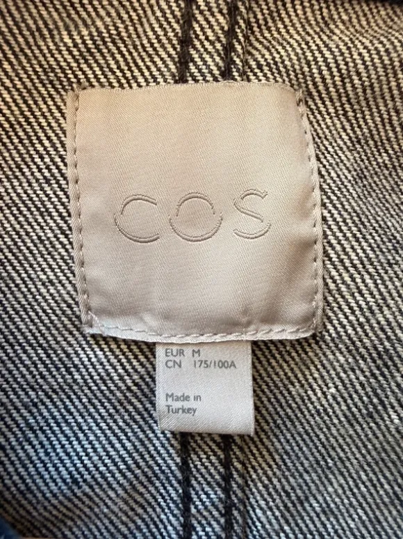 COS Denim Anorak Skjorte – Indigo – str. M