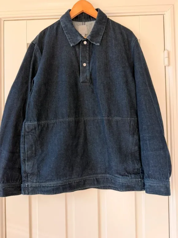 COS Denim Anorak Skjorte – Indigo – str. M