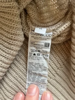 Cropped beige tröja fr Even & Odd st S/M