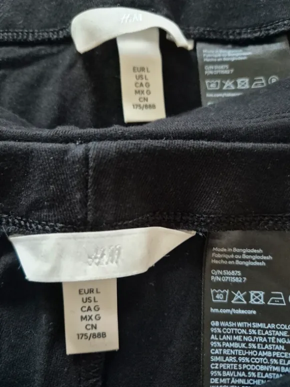 Cykelbyxor 2st • H&M • strl L