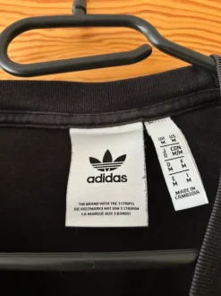 Czarna koszulka adidas jak nowa