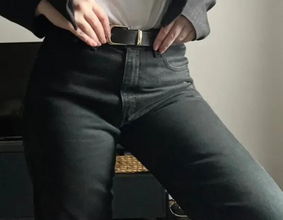Czarne jeansy Levi’s
