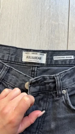Czarne jeansy Pull&Bear