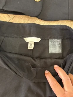 Czarny komplet letni H&M