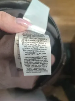 Czekoladowe brązowe spodnie Jake*s 40/42 skóra jagnięca