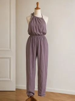 D kombinezon odkryte plecy forever 21 rozmiar 3xl nowy liliowy plussize
