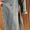 Demin trenchcoat