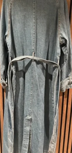 Demin trenchcoat