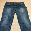Denim capribukser
