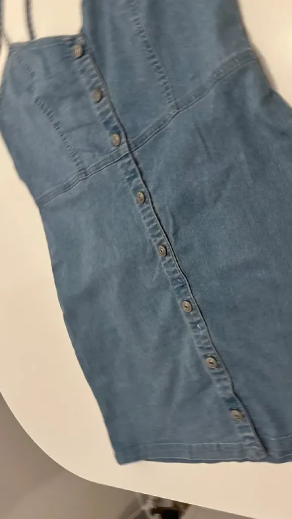 Denim klänning