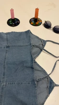 Denim klänning