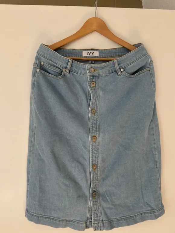 Denim nederdel - IVY