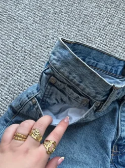 Denim shorts