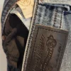 Diesel - Mörkgrå lyxjeans i storlek 36