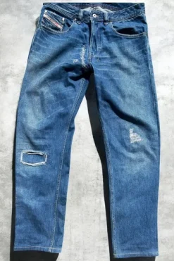 Diesel Vintage Loose Fit Jeans Y2K Distressed Denim