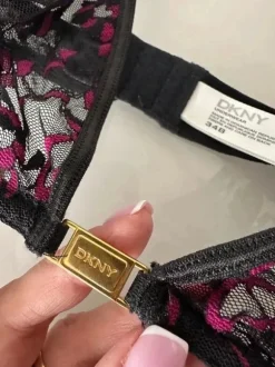 DKNY koronkowy piękny biustonosz 75 B