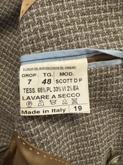 Double bottom jacket from Napoli