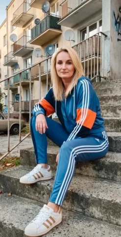 Dres oldschool Adidas rozmiar L małe Xl retro