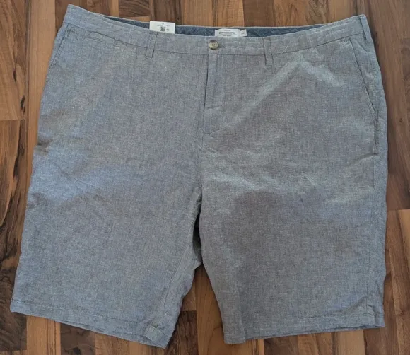 Dressmann Lin Blend Chinosshorts Shorts /Spodenki z domieszką Lnu Storlek 7XL