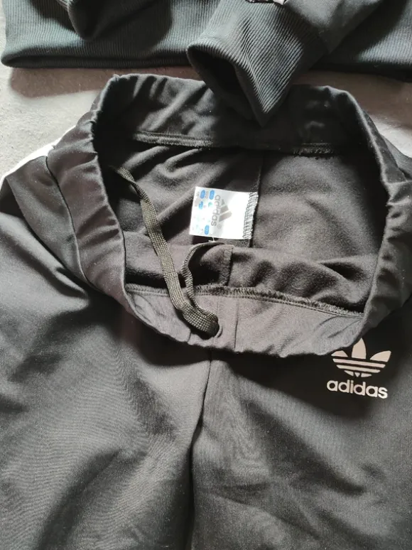 Dresy zestaw bluza Adidas legginsy oryginalne S-M
