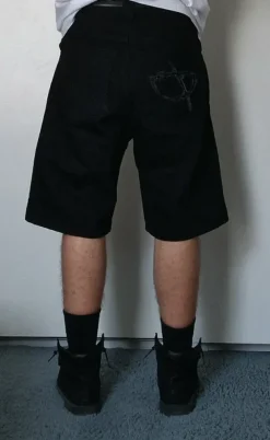 DSRT | Unisex Handmade Baggy Shorts | Archive / Avant Garde / Swag / Streetwear / Underground