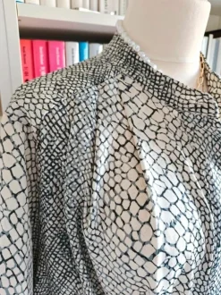 Długa sukienka na komunię na chrzest do pracy H&M Premium koszulowa letnia do biura