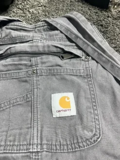 dungarees carhartt gray szare spodnie ogrodniczki swag