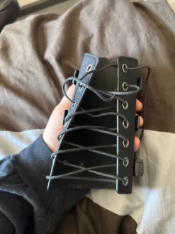 Emo/alt/goth wristbands with rivets