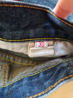 Evisu jeans.