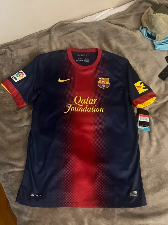 FC Barcelona 2012-13 Home Authentic Jersey