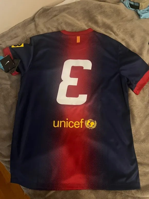 FC Barcelona 2012-13 Home Authentic Jersey