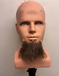 Film Beard: Precurled Yak & Mohair, Fine Lace