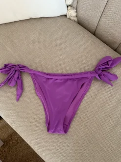 Fioletowe bikini dwuczęściowe kostium kąpielowy fioletowy