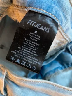 Fitjeans flared mid waisted jeans (Vintage blue)
